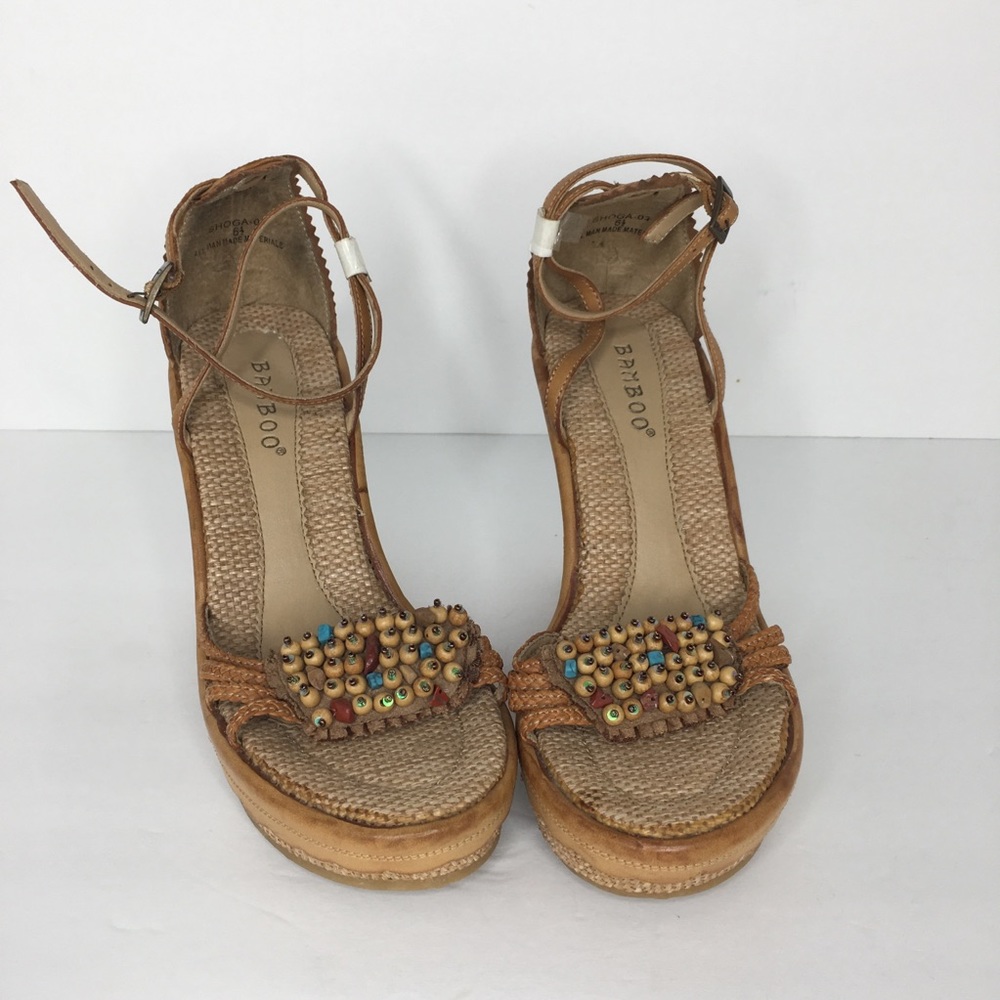 NWOT Bamboo Shoga-03 wedges